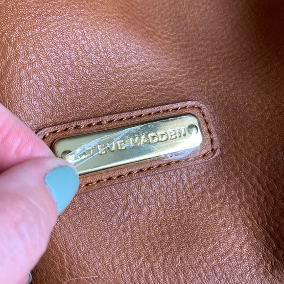 Steve Madden Marlow Cognac Tassel Bag - Picture 2 of 9